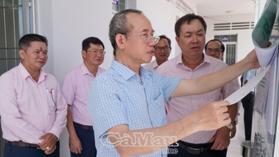 The Supervisory Board of the Social Policy Bank is working in Dat Mui commune.