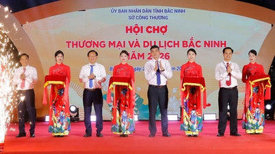 Öppningsceremoni för Bac Ninh handels- och turistmässa 2026