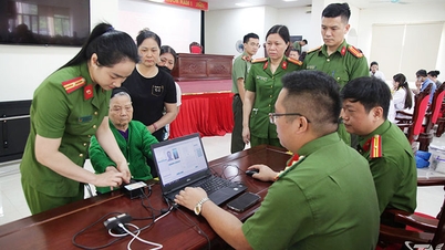Thai Nguyen-provinsen samler inn over 4000 DNA-prøver fra slektninger til uidentifiserte falne soldater.