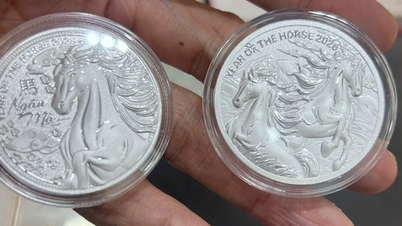 Harga perak hari ini, 25 Mac: Meningkat lebih pantas daripada emas, kira-kira 3 juta VND/auns.