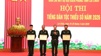 Lai Chau Provincial Border Guard: Closing Ceremony of the 2026 Ethnic Minority Language Contest