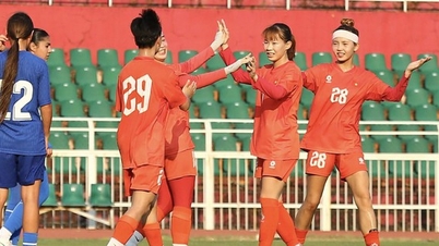 La selección femenina sub-20 de Vietnam derrotó a Uzbekistán por 4-0 en Ciudad Ho Chi Minh.