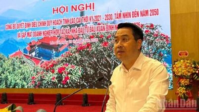 Le plan provincial de Lao Cai, avec une vision à l'horizon 2050, a été annoncé.