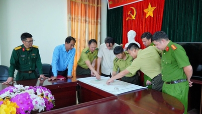Inspection of forest management, protection, and fire prevention and control during the 2025-2026 dry season in Tan Uyen commune.