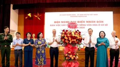 Nghĩa Đô: Phát huy dân chủ, nâng cao chất lượng đời sống văn hóa ở cơ sở
