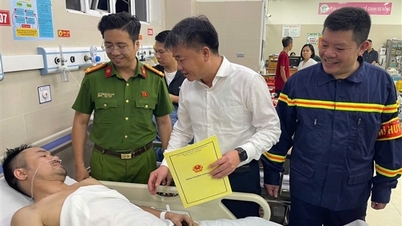 Brand i sjuvåningshus i Hoang Mai-distriktet: Hur räddades offren?