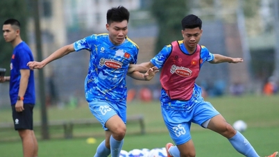 Vietnam U23 tegen Noord-Korea U23 (eerste helft) 1-0: Vietnam U23 domineert de wedstrijd.