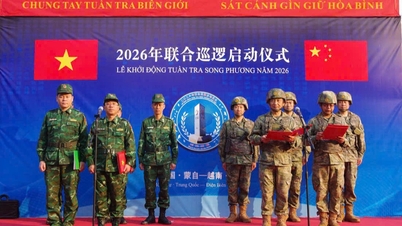De grenswacht van de provincie Dien Bien (Vietnam) en de grenswacht van het gebied rond Mengzi (China) zullen in 2026 gezamenlijke patrouilles uitvoeren.