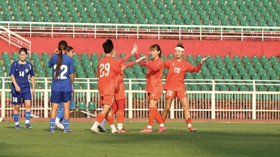 Đội tuyển U20 nữ Việt Nam thắng đậm U20 nữ Uzbekistan