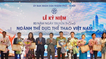 Hanoi celebrates the 80th anniversary of the Traditional Day of the Sports and Physical Education Sector.