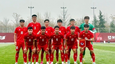 Minh Tâm 득점, U23 베트남이 북한과 무승부를 기록했습니다.
