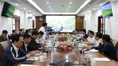 Lai Chau İl Halk Komitesi heyeti, Lao Cai eyaletinin Sa Pa mahallesinde çalışmalar yürüttü.