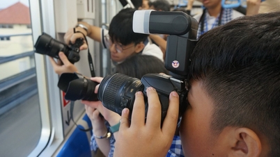 200 deltakere konkurrerte i finalen i ungdomsfotokonkurransen i Binh Chau fiskehavn.