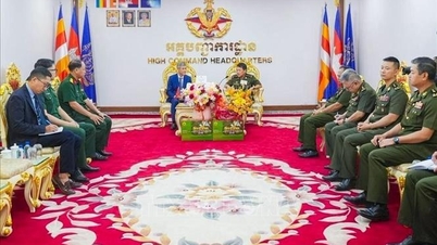 ពង្រឹងចំណងមិត្តភាព និងសាមគ្គីភាពរវាងវៀតណាម និងកម្ពុជា។