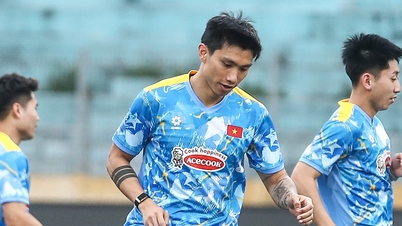 La selección nacional de Vietnam está realizando un ensayo general con una alineación sólida, lista para enfrentarse a Bangladesh.