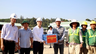 タイザン村の小中学校寄宿学校建設プロジェクトの進捗を加速させる。