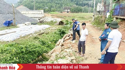 Ngoc Lac acelera el proceso de desbroce de terrenos para proyectos.