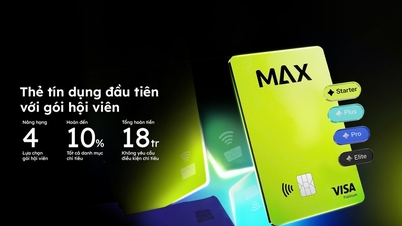 VIB впервые запускает Max Card — кредитную карту с пакетом членских взносов, предлагающую кэшбэк до 18 миллионов VND в год.