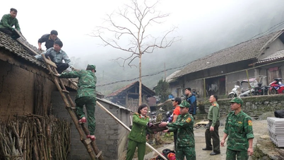 La commune frontalière de Tung Vai s'efforce de surmonter les conséquences des catastrophes naturelles.