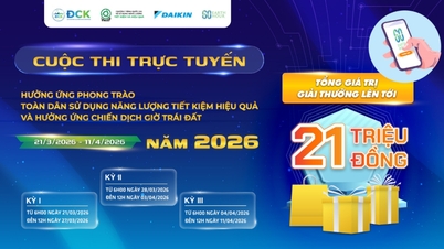 Młodzi ludzie w Tay Ninh z entuzjazmem wzięli udział w konkursie internetowym, który był odpowiedzią na ruch oszczędzania energii.