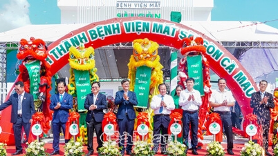 L'hôpital ophtalmologique Ca Mau de Saigon a été inauguré dans le quartier de Tan Thanh.