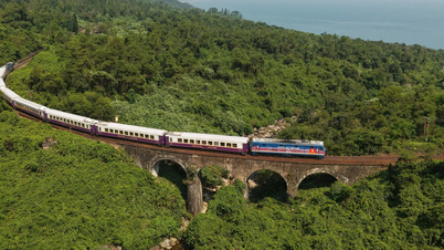 What's new about the heritage train connecting Hue and Da Nang?