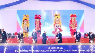 ក្រុមហ៊ុន Toyota ចាប់ផ្តើមសាងសង់គម្រោងអគារការិយាល័យថ្មីមួយនៅ Phu Tho។
