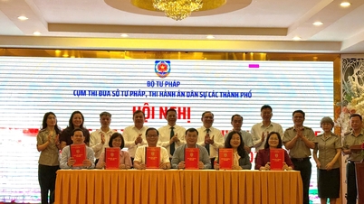 Hội nghị tổng kết công tác thi đua khen thưởng năm 2025 của Cụm thi đua Sở Tư pháp, Thi hành án dân sự các thành phố trực thuộc Trung ương