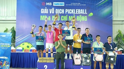 Ly Hoang Nam wygrał turniej pickleballa zorganizowany przez Biuro Przedstawicielskie Policji w Ho Chi Minh.