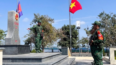 Trabajando juntos para mantener la paz en el frente.