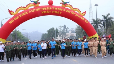 Difundir el movimiento de entrenamiento y elevar el nivel deportivo en Lao Cai.
