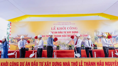 ការសាងសង់ព្រះវិហាររំលឹកវិញ្ញាណក្ខន្ធលោក Nguyen Huu Canh ចាប់ផ្តើម។
