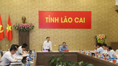 Las provincias de Lao Cai y Lai Chau debaten la construcción de la autopista Bao Ha-Lai Chau.