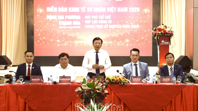 A Vietnami Magángazdasági Fórum helyi fordulójának megszervezése Khanh Hoában.