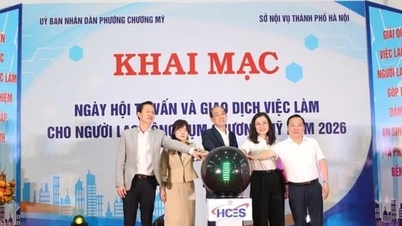 2026年チュオンミー地区就職フェアは活気あふれるイベントだった。
