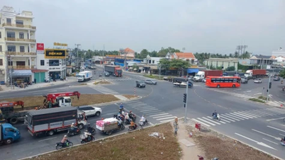 Dong Thap: Kesepakatan tercapai mengenai rencana pembangunan jalan layang di persimpangan Dong Tam.
