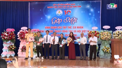 Meeting to commemorate the 10th anniversary of Vietnam Social Work Day.