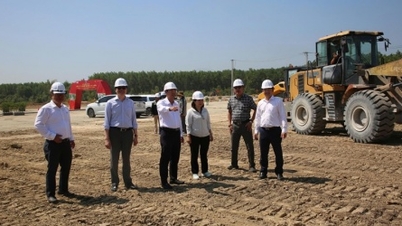 Pregătirile sunt în curs de desfășurare pentru ceremonia de inaugurare a unui proiect de parc industrial în valoare de 4,15 trilioane de VND din Da Nang.