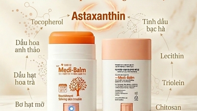 La farmacéutica Nguyen Thu ofrece recomendaciones sobre la solución weMedi-Balm para personas con dermatitis atópica.