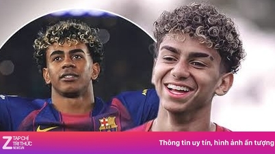 O jogador causou sensação por se parecer muito com Yamal.