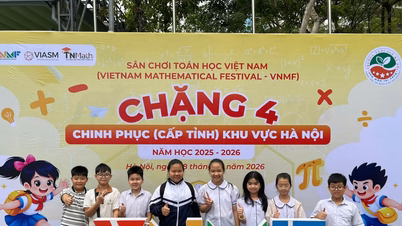Vietnam Mathematical Playground (VNMF) 2025-2026: Lebih dari 1.600 siswa Hanoi berpartisipasi dalam Tahap 4
