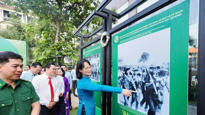 Wystawa fotograficzna upamiętniająca 50. rocznicę powstania i rozwoju Ho Chi Minh City Youth Volunteer Force.