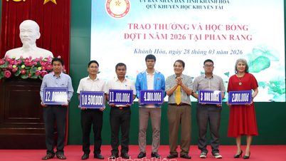 731 priser och stipendier delades ut till elever från skolor i den södra regionen av Khanh Hoa-provinsen.