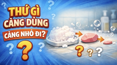 Vad blir mindre ju mer man använder det?