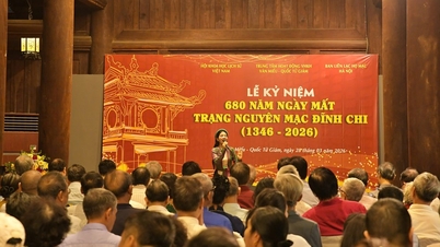 Comemorando o 680º aniversário da morte de Mạc Đĩnh Chi, o erudito que alcançou o mais alto grau de conhecimento tanto no Vietnã quanto na China.