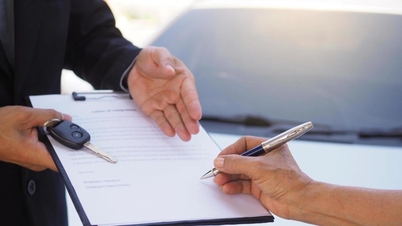 Mise en garde concernant les risques liés au versement d'un acompte lors de l'achat d'une voiture.