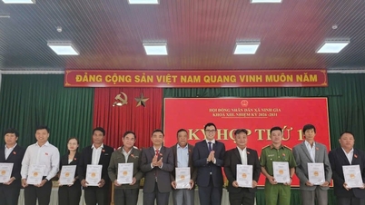 Ninh Gia Beldesi Halk Konseyi ilk toplantısında kilit pozisyonları yeniden düzenledi.