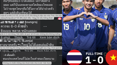 Para penggemar Thailand bereaksi negatif meskipun menang melawan Vietnam U23.