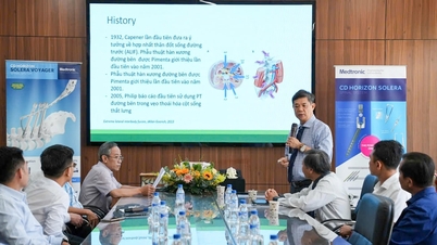 El Hospital General de Quang Nam adopta técnicas de cirugía de columna mínimamente invasivas.