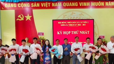 Cat Tien 2 Commune completes personnel restructuring for the People's Council, term II, 2026-2031.